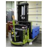 Clark Clarklift Powrworker Battery Powered Walk Behind Forklift, Model SP30, Includes GNB Ferro Char