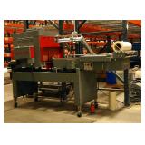 Seal-A-Tron Shrink Tunnel And L Bar Sealer, Model OBXHL-1710-LR15
