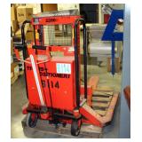 InterThor Trans Positioner Forklift, Model LL1000TES, 2200Lb Capacity