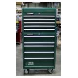MasterForce Two-Piece Rolling Tool Chest, With Key, 63" x 34" x 18"