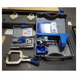 Kreg Jig K4 System And Kreg R3 Accessory, Both In Carrying Cases, Includes Vise Clamp