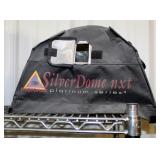 Photo Flex Platinum Series, Silver Dome Soft Box, Small, And Half Dome With Red Wing Cocoon Shooting