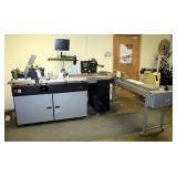 Videojet Cheshire 7000 Base With Videojet 484 Friction Feeder, Cogent Technologies Model 5060 Speed-