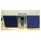 Sony CD/Cassette Player Radio With Removable Speakers