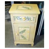 Printed Bi-Fold Door, 79" x 35", Bi-Fold Door, 79" x 35", Mosaic Style Single Drawer Cabinet, 28" x 