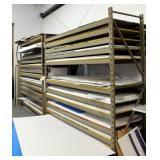 Heavy Duty Material Racks, Qty 2, 96" x 100" x 30"