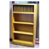 Solid Wood Storage Cabinet With Two Adjustable Shelves, 57.75" x 32" x 12"