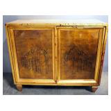 Lane 2 Door Cabinet With Single Shelf, 30" High x 36" Wide x 16" Deep, And 4 Placemats