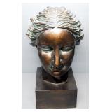 Resin And Plaster Busts, Total Qty 2