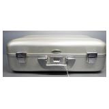 Pair Of Zero Halliburton Metal Camera Cases, With Number Code Locks, Codes Known 