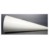 Vintage Megaphone, Approx 32" Long, 12" Opening