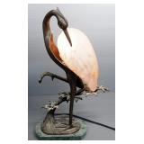 Flamingo Design Table Lamp, Powers On