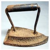 Primitive Household Items, Includes Iron, Honey Dipper, Snuffer, And More, Total Qty 6