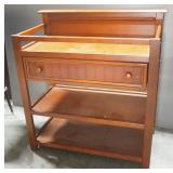 Juvenile Products Manufacturers Association Changing Table With Single Drawer And 2 Lower Shelves