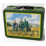 John Deere Collectibles, Includes Tin Lunchboxes, Ertl 4010 Diecast Tractor, License Plates And Wall