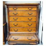 Aico Michael Amini Signature Series 6-Drawer Dresser, With Lined Drawers, 57" High x 57" Wide x 19" 