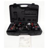 Craftsman Drill/ Driver Kit, Includes 1/2" , 3/8" , 2 Batteries And Charger, All In Plastic Carry Ca
