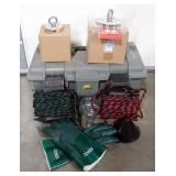 Recovery Fishing Magnet Kit With Diamond Braid Poly Rope, Fishing Diving Treasure Tool, 150 LB Load 