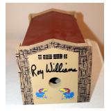 Allen Fieldhouse Birdhouse Signed By Roy Williams