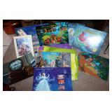 Walt Disney Commemorative Lithographs, Some New In Packaging, Qty 38, Includes Snow White, Beauty An