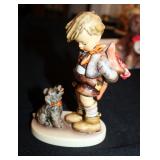 M. J. Goebel Hummel Ceramic Figure "Not For You" # 317, 6"Tall