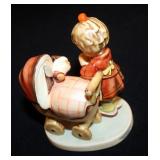 M. J. Goebel Hummel Ceramic Figure "Doll Mother" # 67, 4.75" Tall