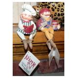 Decorative Items Including Shenandoah Designs Keepsakes, Cheetah Pig, And Puzzle Frog