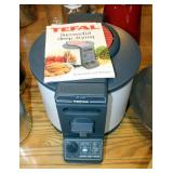 TFal Deep Fryer, Unknown Working Order, And Wok, With Strainer