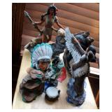 Native American Ceramic Assortment, Qty 7