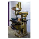 Powermatic/Burke Model MVN, Vertical Millwright Machine, With 6.5" Stage Vice