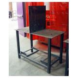 Heavy Duty Steel Welding Station, 57.25"x48"x24"