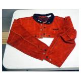 Kinco Leather Welding Cape, Size Large, Like New And Used Welding Capes, Qty 2