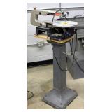 Ryobi 16" Electric Scroll Saw On Metal Stand, 34"