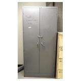 All-Steel Equipment 2 Door Storage Cabinet, 78" x 36" x 18"