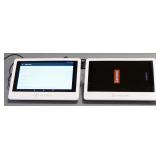 Lenovo Portable Tablet Model TB-8504F, Qty 2, Each In Fivestars Holder And With Power Cords