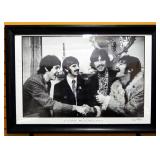 "Linda McCartney Portrait Of An Era" Beatles Poster, Framed, 4.5" Wide x 28.5" High