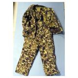 Gamehide Flyway Camo Jacket And Overall Bottoms, Size L
