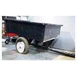 Tow-Behind Wagon With Lift Out Tailgate, Bed Is 33.5" Wide x 44" Long x 12" Deep