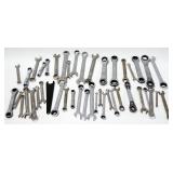 Combo And Boxed Wrenches, Various Sizes, Approx Qty 44