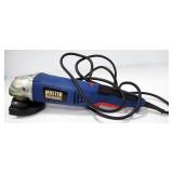 Master Mechanic 4-1/2" Angle Grinder, With Manual And Some Wheels, Powers On, In Hard Case