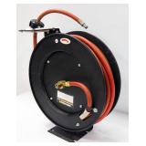 Central Pneumatic Retractable Hose Reel With 50 ft Air Hose