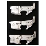 SMI Model SMI-15 Forged Aluminum Multi-Cal Lower Receivers, SN# SMI-A 02949, SMI-A 02950, And SMI-A 