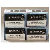 Federal .357 Magnum Ammo, Approx 80 Rds