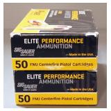 Sig Sauer .45 Auto Ammo, Approx 100 Rds