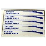 CCI Large Rifle Primers, Type 200, Approx Qty 1000