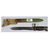 Toledo LNI Bayonet No. ET34996A In Scabbard