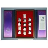 Franklin Mint Solid Sterling Silver El Greco Apostle Portraits, With COA, Each Of The 13 Images Has 