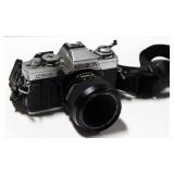 Cameras And Supplies, Includes Vivitar 400mm Telephoto 5.6 Lens, Minolta XG-M Camera, Minolta 7000, 