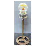 Ford Gum & Machine Co. Gumball Machine No 200417, On Stand, Unknown Working Order, Approx 36" High