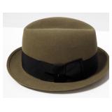 Stetson 3x Beaver Fedora Hat Size 7-1/8 And Robert Royce Fedora Size Unknown